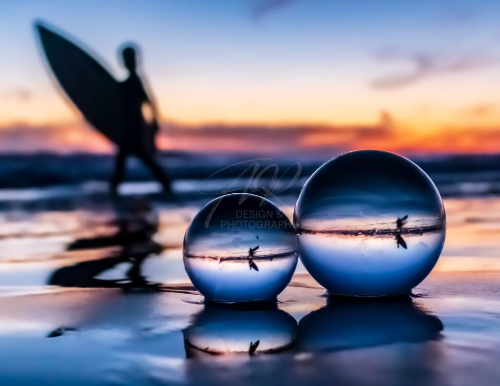 July - lensball sunset calendar