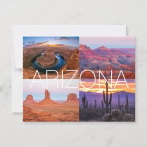 Arizona Souvenir Postcard
