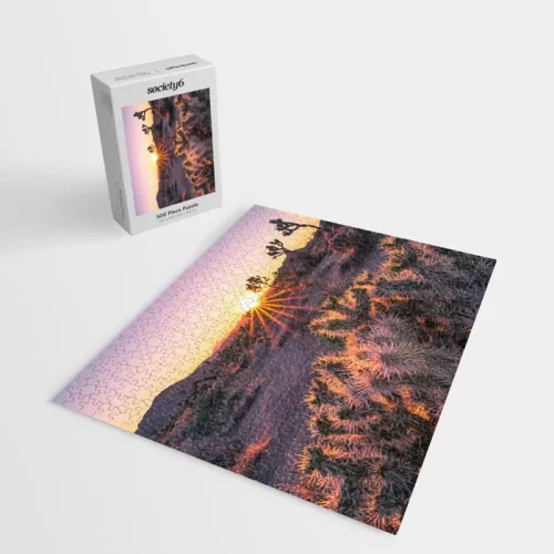 Joshua Tree Sunset Jigsaw Puzzle
