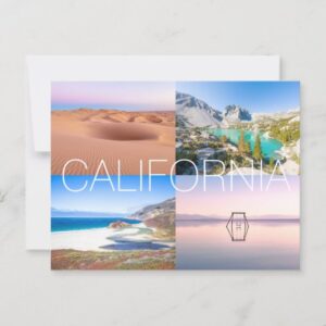 California Souvenir Postcard
