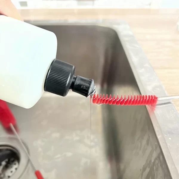 add dishwashing soap to the brushes - How To Clean A Hydration Bladder