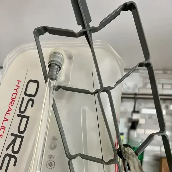 hang the reservoir on the hanger from the cleaning kit - How To Clean A Hydration Bladder
