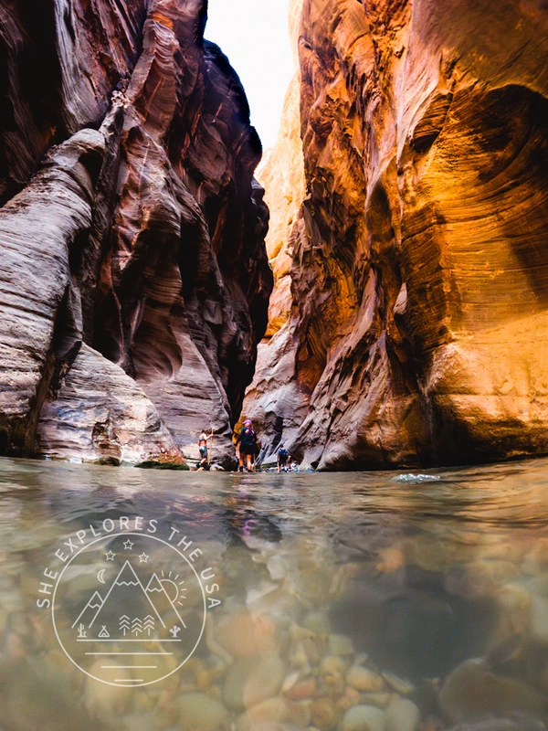 The Narrows in Zion National Park