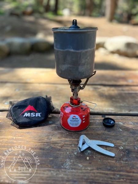 camp stove