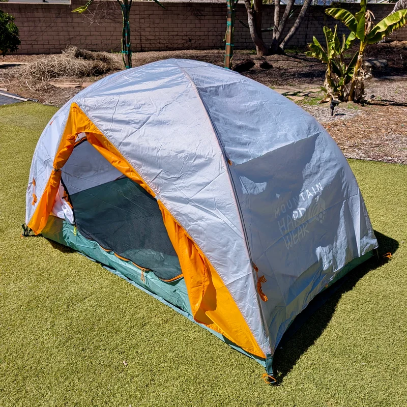 Mountain Hardwear Mineral King All-Season Tent with rainfly on
