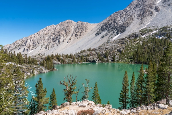 Big Pine lakes - Lake 1