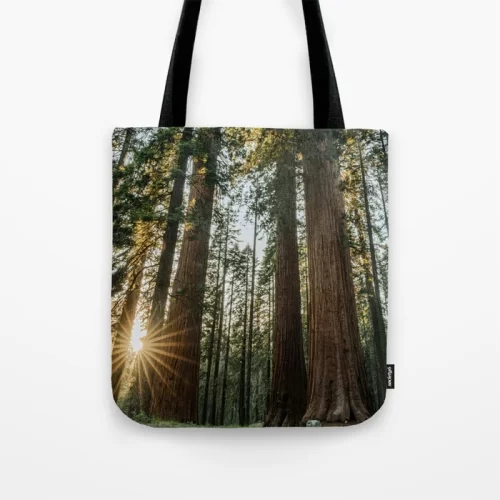Sequoia Sunset Tote Bag
