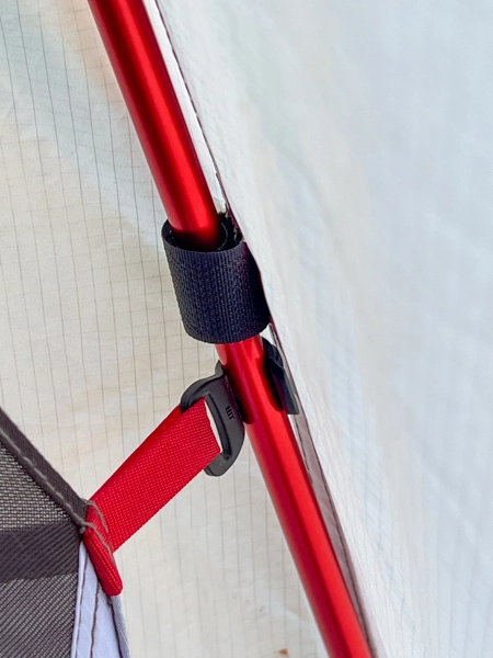 velcro rainfly attachment