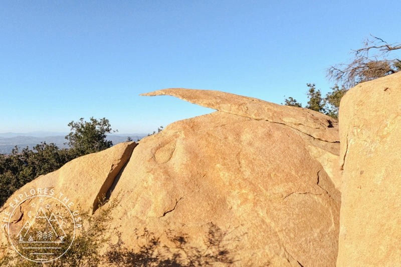Hiking Potato Chip Rock via Mount Woodson in San Diego