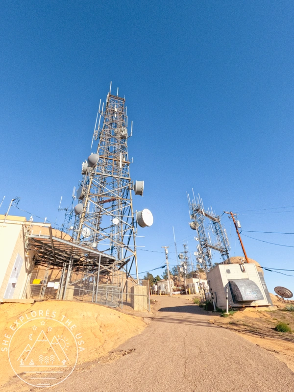 Radio towers at Mt Woodson 1