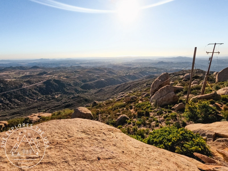 from from the top of Mount Woodson 3
