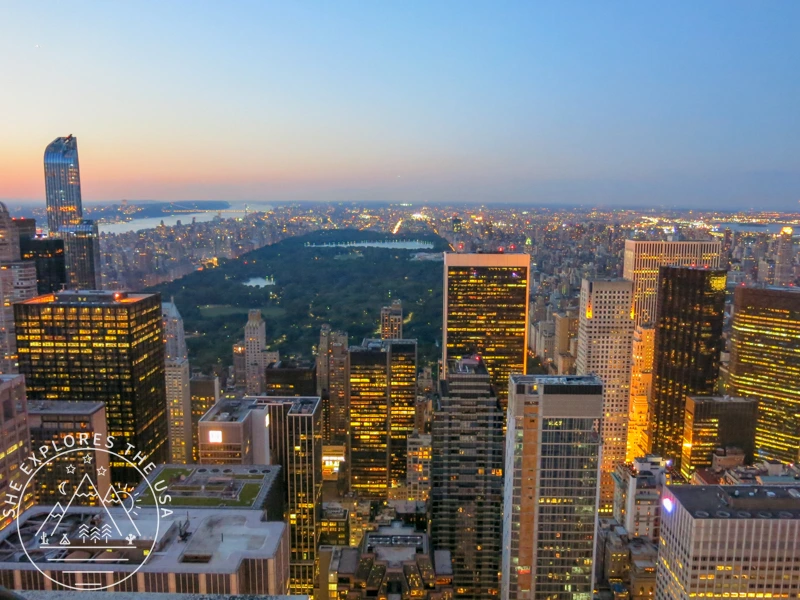view from Top of the Rock 1