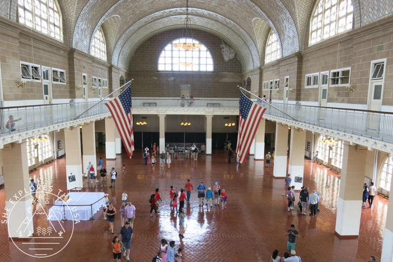 Inside Ellis Island