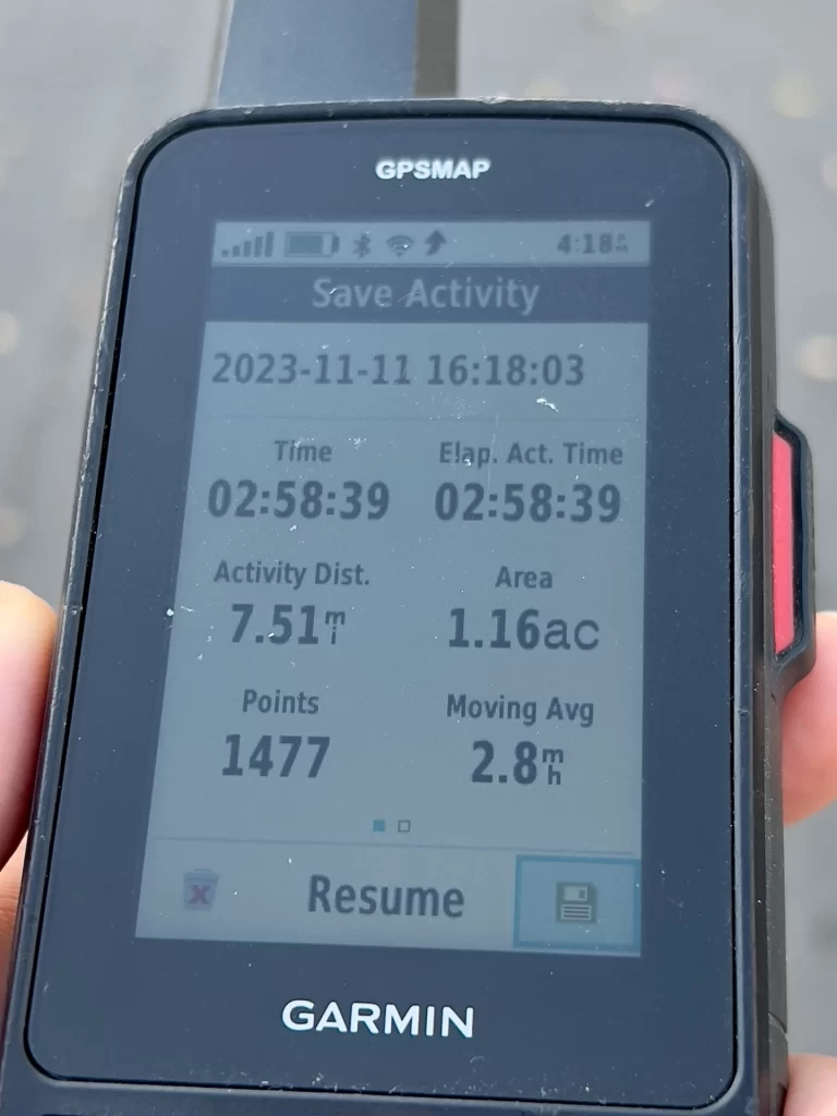 Garmin GPS STATS