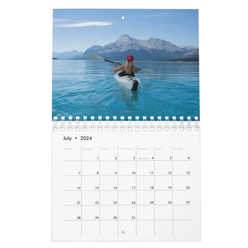 Custom 2024 Calendar For Travel Friends - July