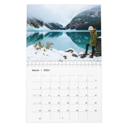 Custom 2024 Calendar For Travel Friends - March