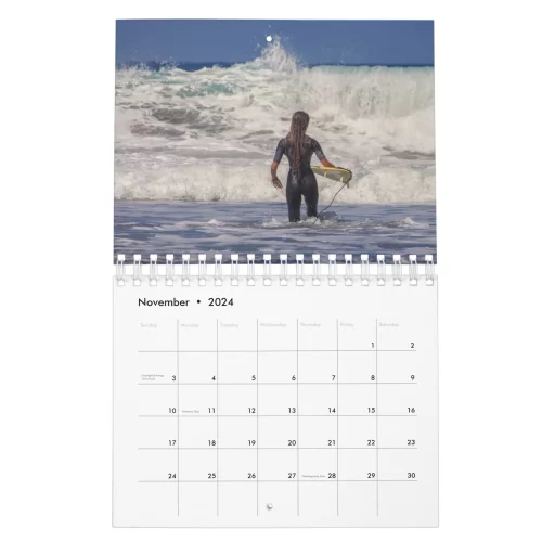 Custom 2024 Calendar For Travel Friends - November