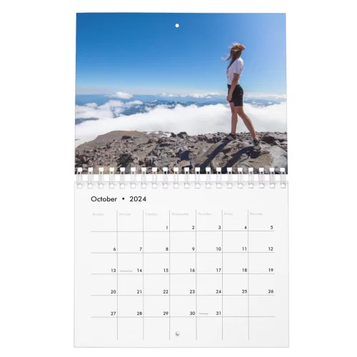 Custom 2024 Calendar For Travel Friends - October