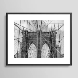 Brooklyn Bridge Framed Art Print