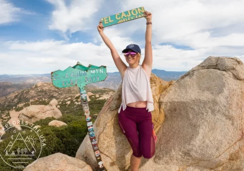 El Cajon Mountain summit