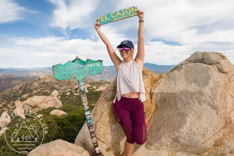 El Cajon Mountain summit