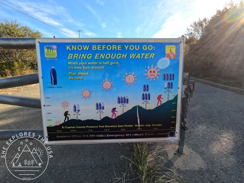 El Cajon Mountain Water Advisory