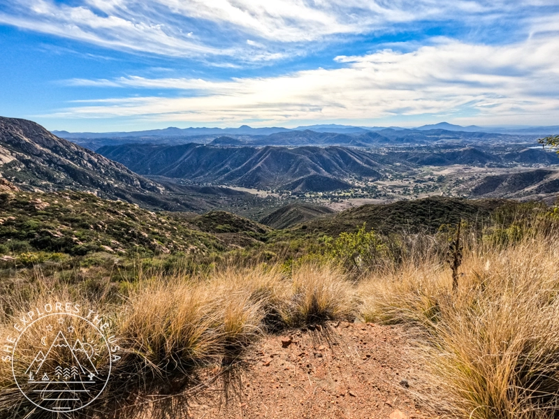 El cajon Mountain trail 4
