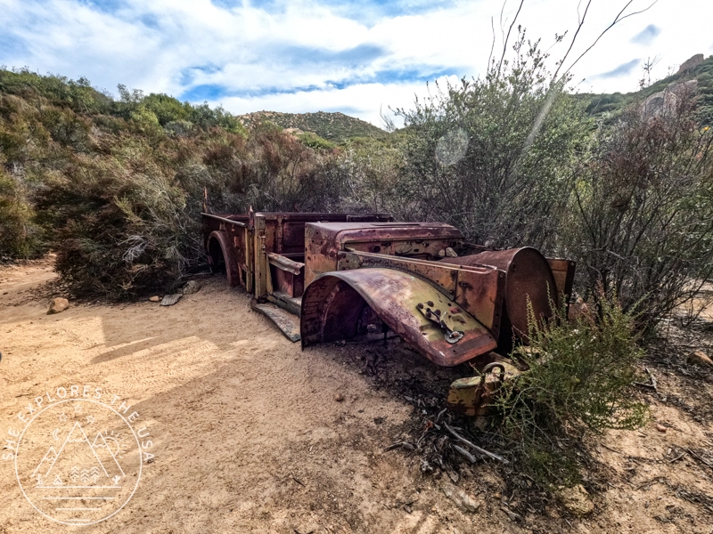 El cajon Mountain trail Jeep