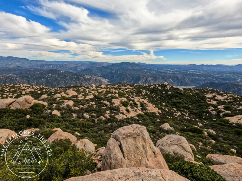 El Cajon Mountain summit views 2