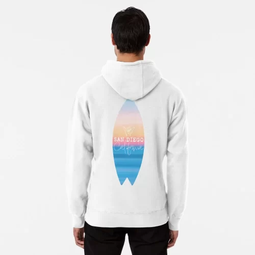 San Diego Surfboard Hoodie