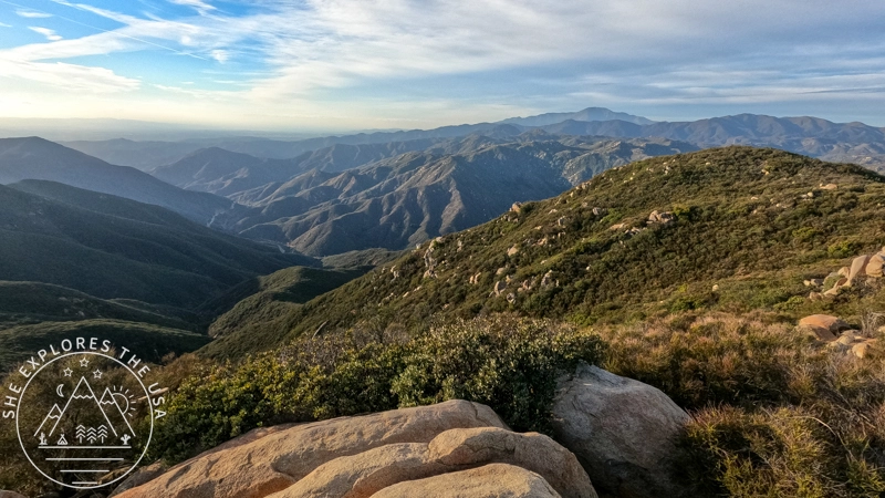 View from Sitton Peak summit