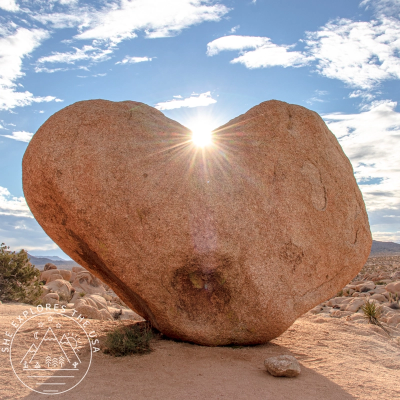 Heart Rock in Joshua Tree National Park