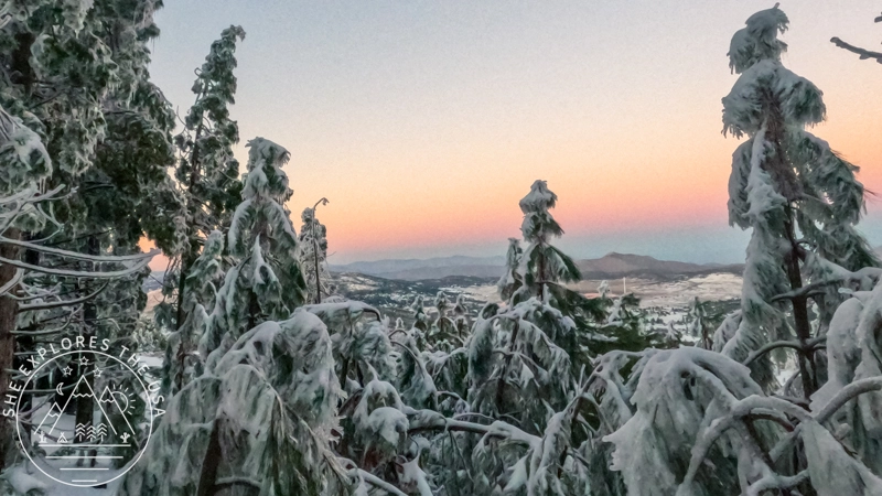 scenic views on cuyamaca peak