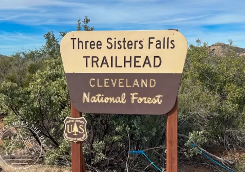Three Sisters Waterfalls trailhead