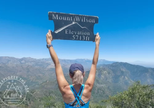 Ali at Mt Wilson Summit