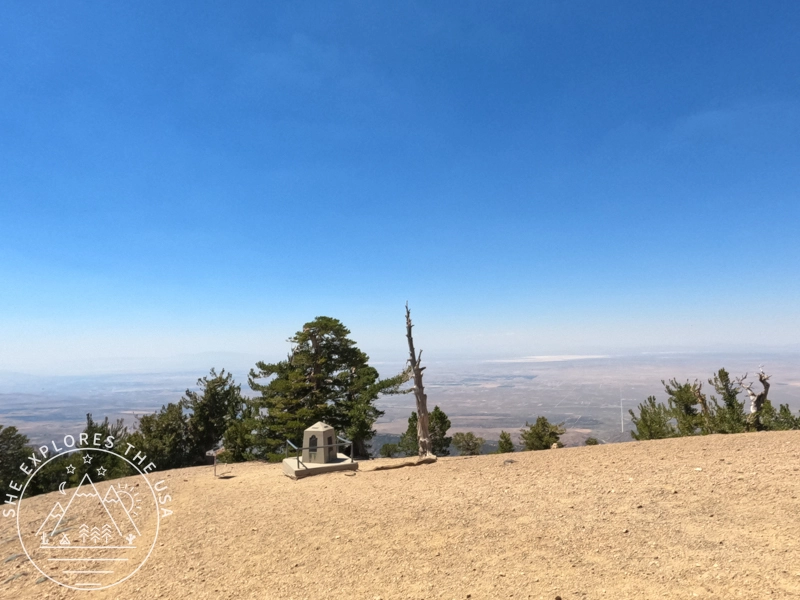 Mt Baden Powell summit monument 3