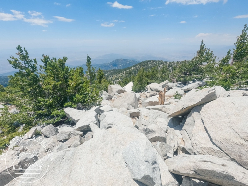 view from the San Jacinto summit