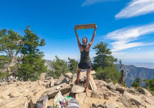 Ali at San Bernardino Peak