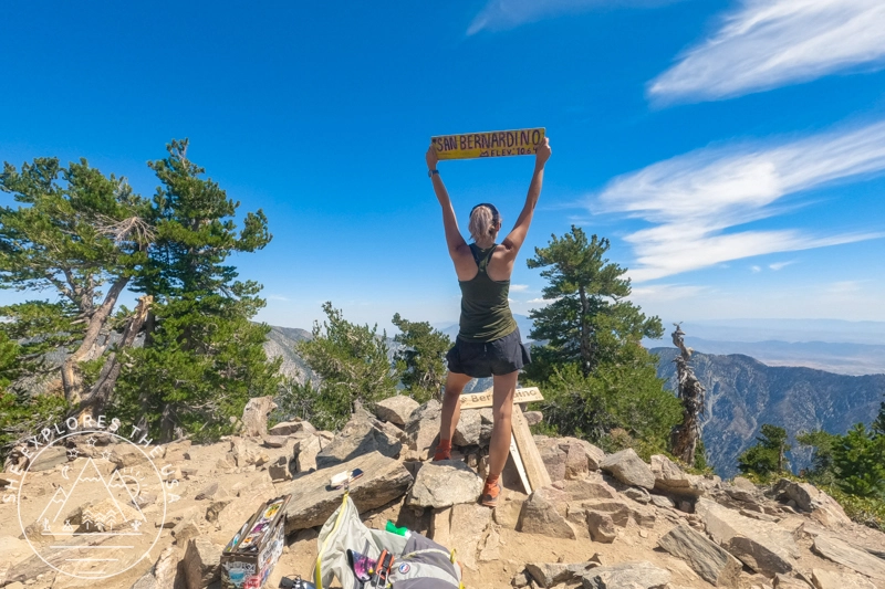 Ali at San Bernardino Peak