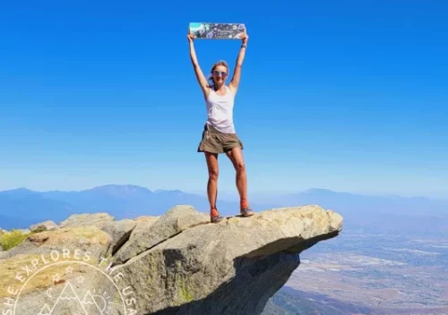 Ali at Cucamonga Peak