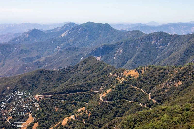 view from moro rock