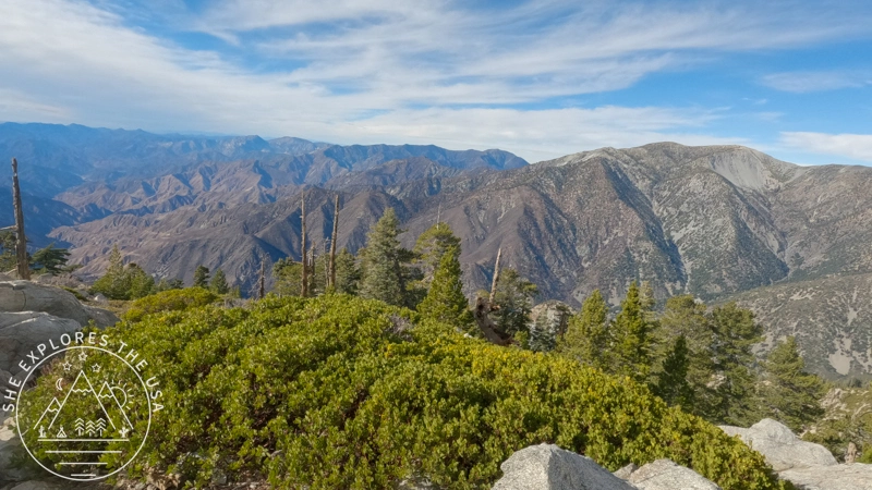 Ontario Peak trail views 1