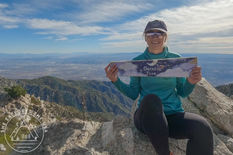 Ontario Peak summit 1
