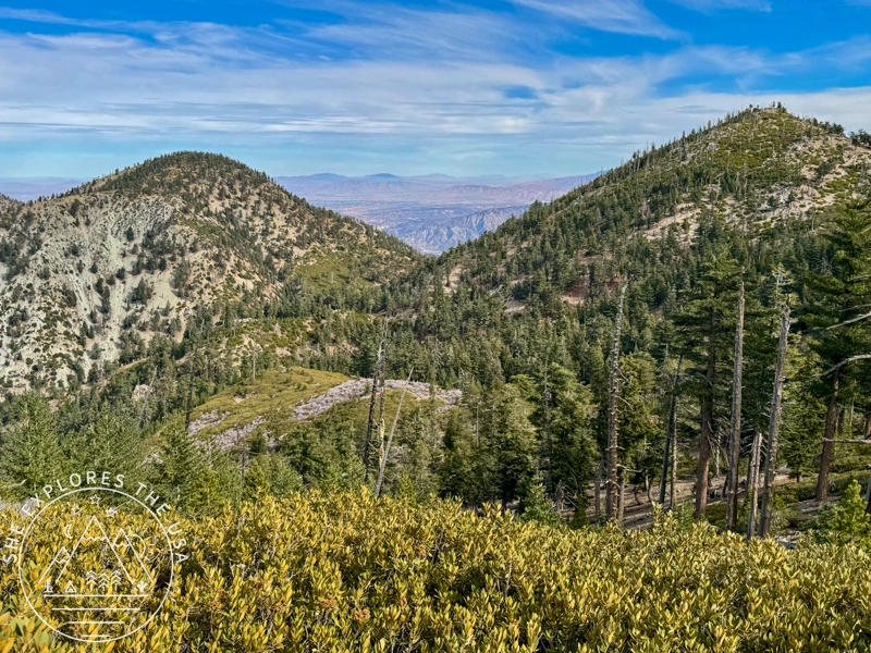 Ontario Peak trail views 4