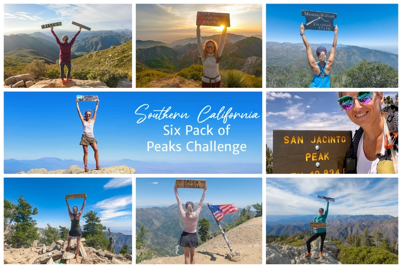 SoCal Six pack of peaks challenge