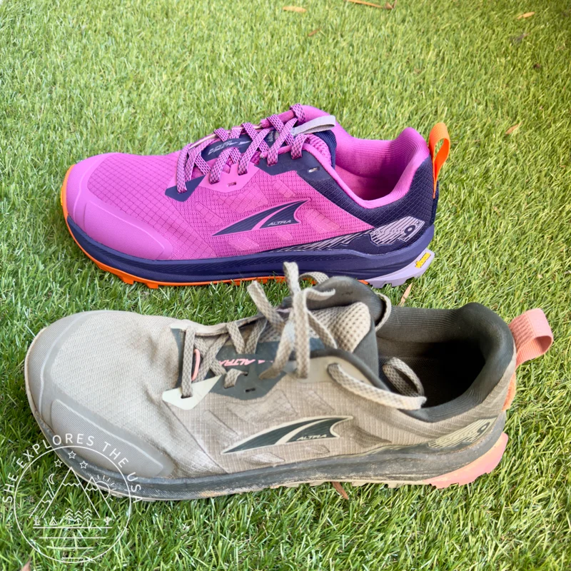Altra Lone Peak 9 vs Lone Peak 9+ side view