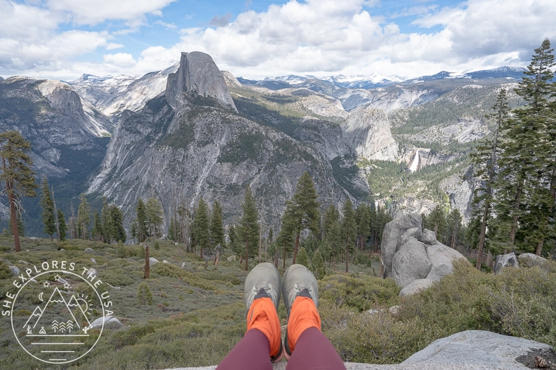 Altra Lone Peak 9 in Yosemite