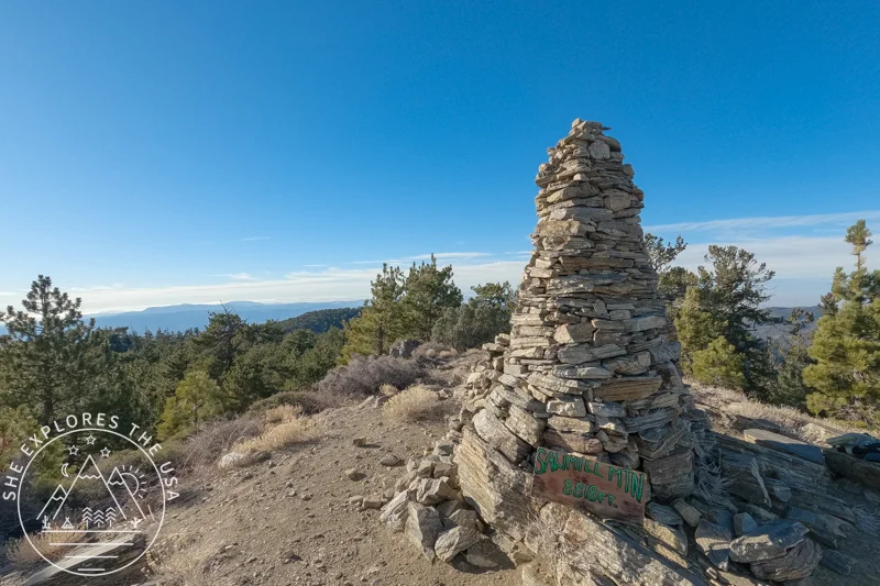 Sawmill Mountain rock pile