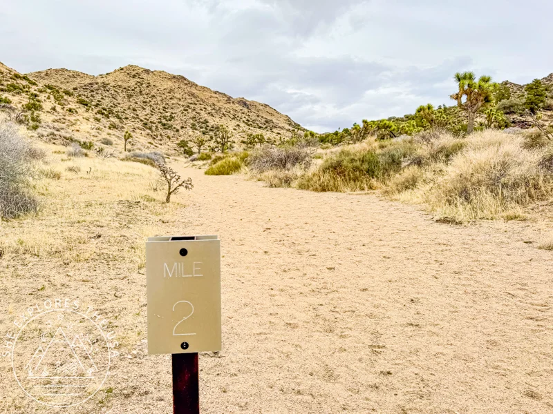 mile markers every mile on CRHT