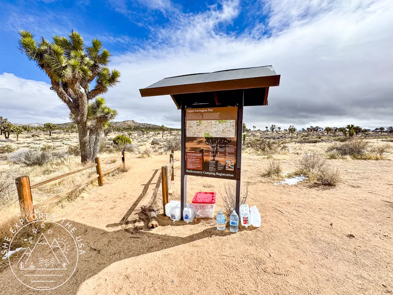 Upper Covington Flats trailhead